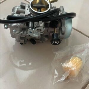 Silver Carburetor Assembly for Suzuki Dirtbike 1997-2009. 4 Stroke